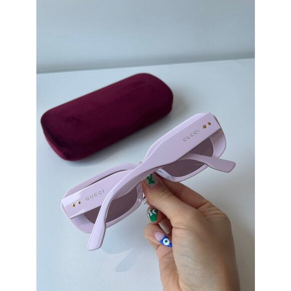 NEW Gucci GG1531SK Lilac Marmont Sunglasses - Picture 4 of 9